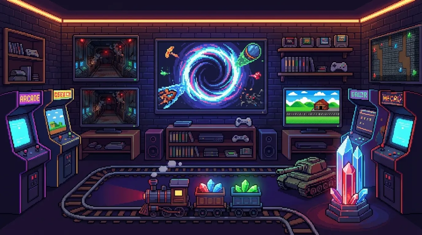 Welcome to PixelDen — Free Pixel Art Browser Games